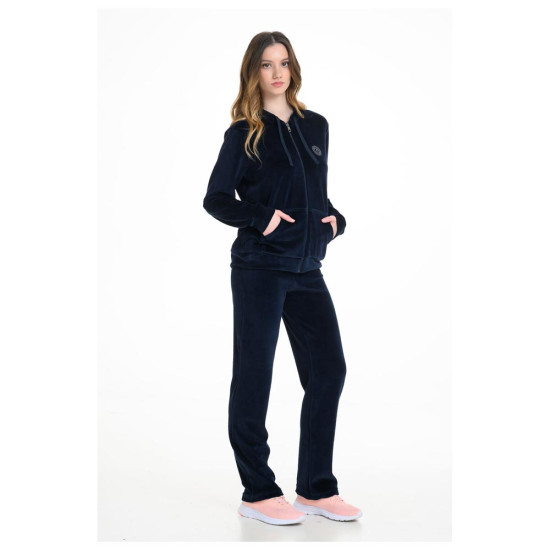 Target Γυναικείες φόρμες σετ Velour Set with Hoodie Jacket ''Target'' Target Γυναικείες φόρμες σετ Velour Set with Hoodie Jacket ''Target''